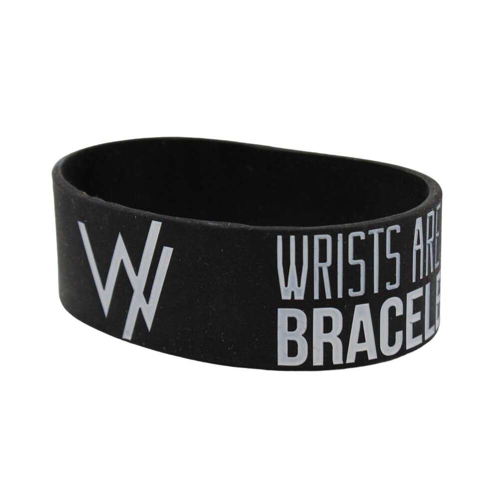 Sleeping with Sirens Wrists are for Bracelets, Not for Cutting Silicone Bracelet